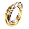 thumbnail image 1 of CILENON Rings for Women Rings for Women Stacking Rings Halloween Costumes for Women Gold Rings Couple Rings Gold Plated Rings for Women Silver Wedding Band Women Diamond Ring(Gold,9), 1 of 6