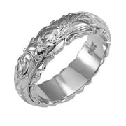 CILENON Sliver Silver Rings Elegant Wedding Gold And Jewelry 925 Flower Rings (Silver,10)