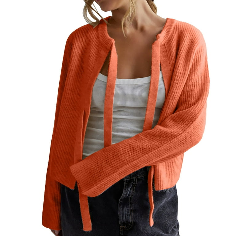 Long Sleeves Loose Cardigan Sweater Tops Long Sleeves Loose Cardigan Sweater Tops