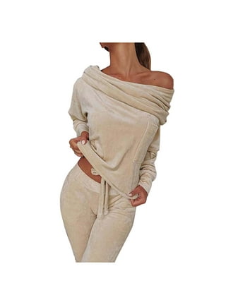 Off The Shoulder Sweat Suit