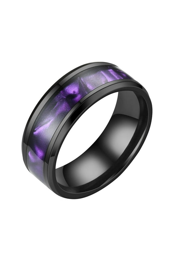 Wedding Ring Frosted Silk Pattern Inlaid Rhinestone Ring Alloy Women Men Exquisite Ring Fashion Jewelry Gift Rings for Friends Girls Boys Non Tarnish Gold Rings Rubber Rings Women (Purple,10)