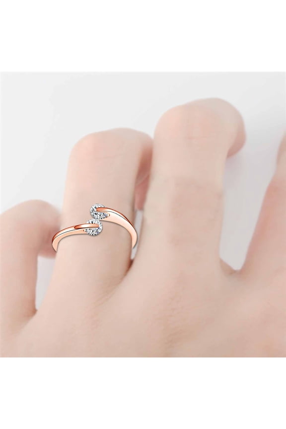 Womens Jewelry Fidget Beads Rings for Anxiety for Women Ring Adjustable Finger Single Spiral Womens Wedding Bands Rings for Women Sterling Silver Rings for Women Non Tarnish(A,One Size)