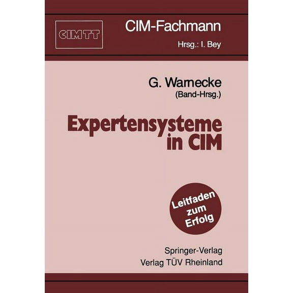 CIM-Fachmann Expertensysteme in CIM, (Paperback)