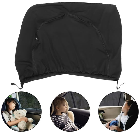 CIMAXIC 1 Pair Rectangular Car Window Coverings for Sun Protection and Privacy 39.4x31.5in