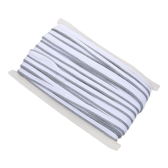 CIMAXIC Decorative Piping Trim Roll with Twisted Edging, Multi-Purpose Craft and Sewing for Home and Apparel