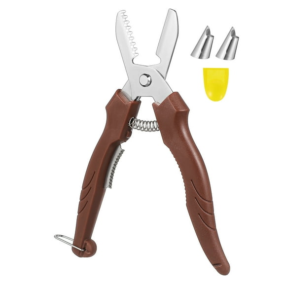 CIMAXIC Chestnut Pliers Chestnut Cutter Brown 1 Set