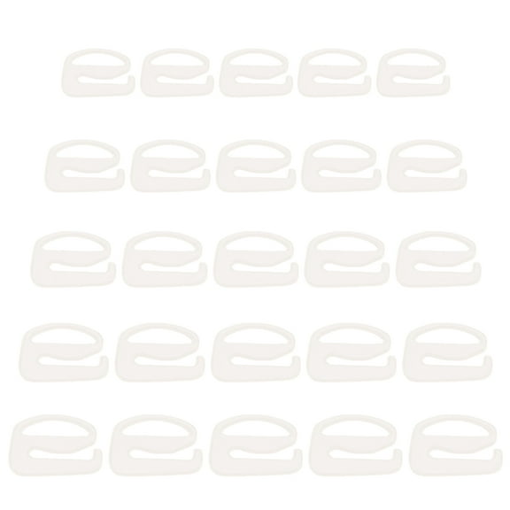 CIMAXIC 1 Set Clear Plastic Adjustable Buckle Clip Design for Straps with Assorted Durable Accessories