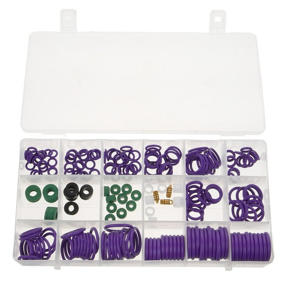 CIMAXIC 1 Set Compressor Kit Rubber Sealing Gasket For Car Air Conditioning System 2.40X2.40X0.30in