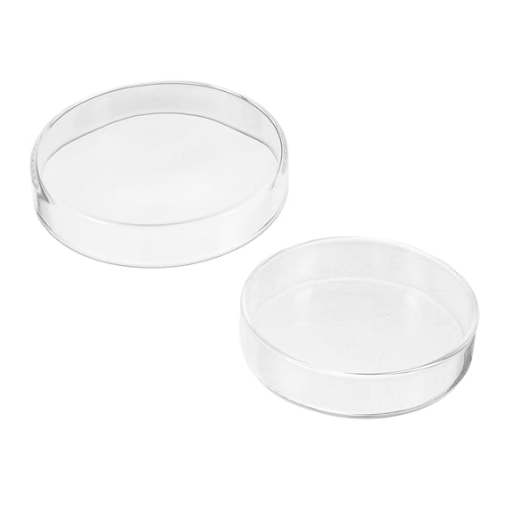 CIMAXIC 1 Set Glass Petri Plates For Cell Culture Laboratory Experiments Equipment