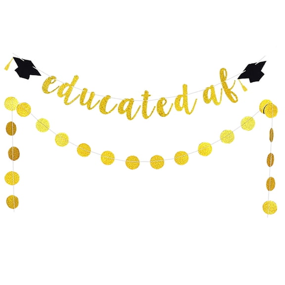 CIMAXIC Graduation Party Decorative Banner Set for Celebration Scenes Hanging Decorations