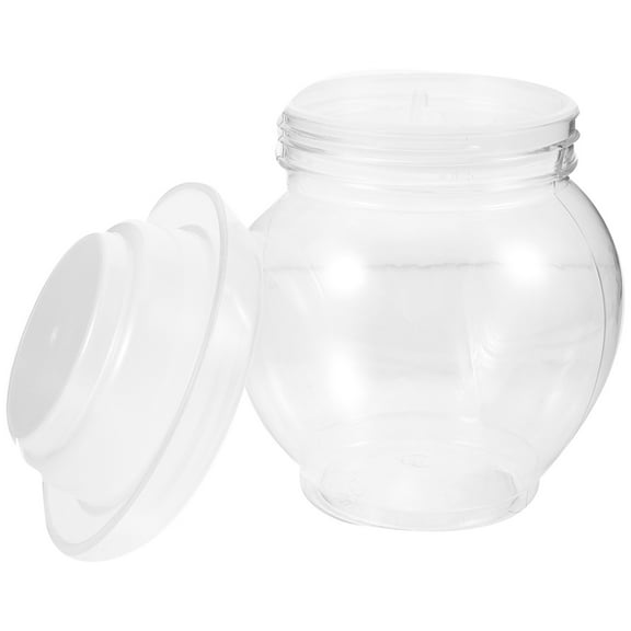 CIMAXIC Chinese Pickling Jar Pickle Vegetable Jar Transparent 1 Set
