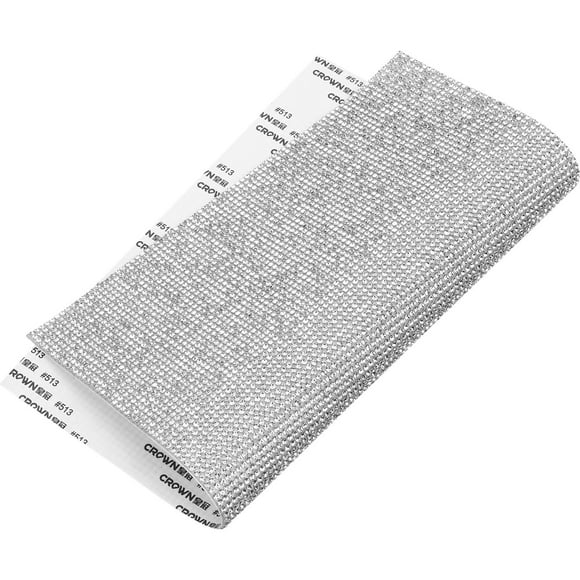 CIMAXIC Sparkly Stickers Silver 1 Set Decorative Diy Use