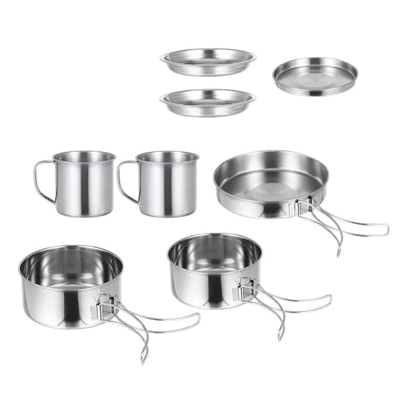 CIMAXIC 1 Set of Portable Camping Gear Stainless Steel Kitchen Gadget for Cooking