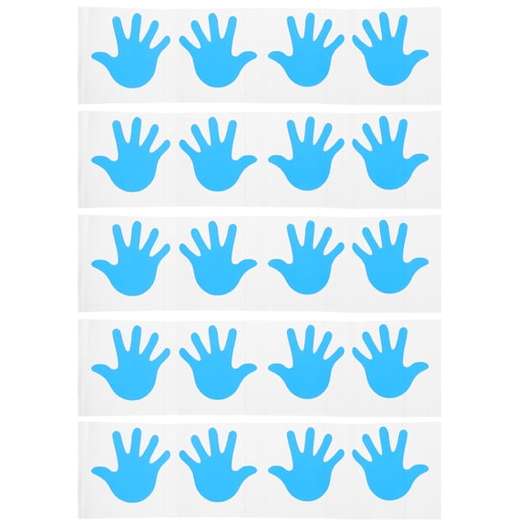 CIMAXIC Leaf Wall Decals PVC Stickers for Bedroom Home Decor, 10 Pairs, and Easy to Apply