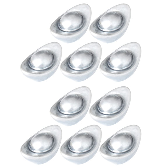 CIMAXIC 10Pcs Chinese New Year Decorations Sets Resin Ingot Models Silver Gold Home Decoration Desktop Decor