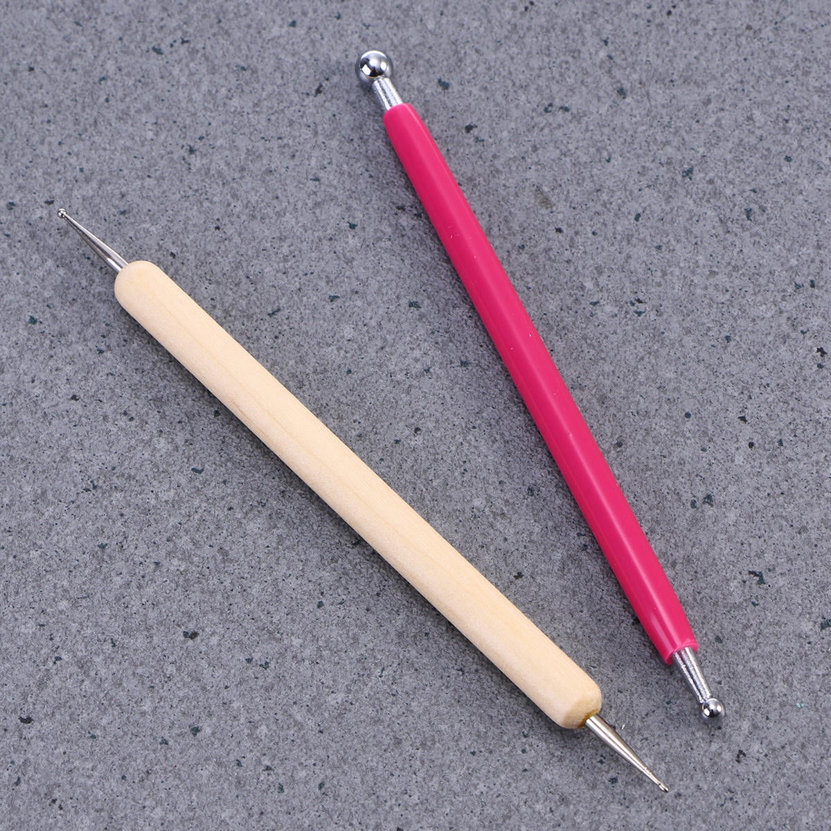 CIMAXIC 10Pcs Embossing Tools for Painting, Pink Double Ended Stylus ...