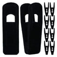 thumbnail image 1 of CIMAXIC 10Pcs Velvet Pants Hanger Clips Black Soft Flocked Clips for Skirt Hangers, 1 of 8