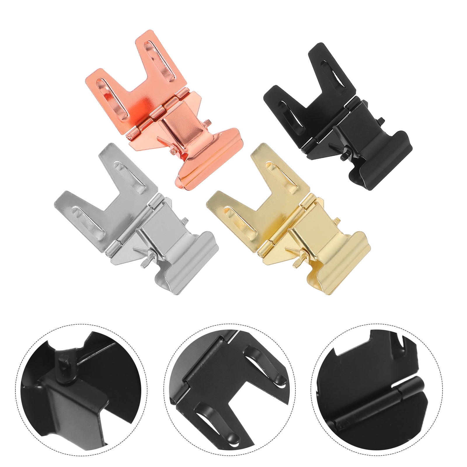 CIMAXIC Metal Label Clips Multi-Color Durable Stainless Steel for ...