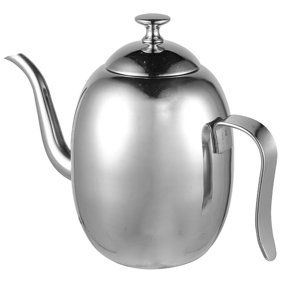 CIMAXIC Oil Storage Pot Kitchen Oil Pot Stainless Steel Silver 1Pack