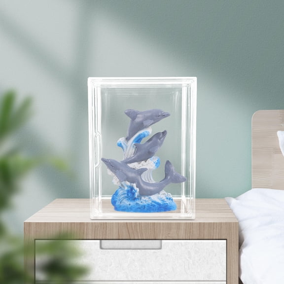 CIMAXIC 1Pack - Action Figure Display Box with Design 36.00X27.00X22.00CM