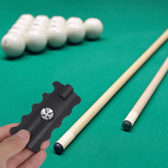 CIMAXIC Cue Tip Repair Shaper Snooker Pool Cue Tip Shaper Plastic 1Set