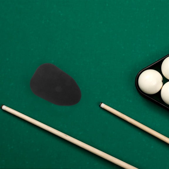 CIMAXIC 1Pack Black Polishing Cloth For Billiard Cues Scrub Pool Table Cleaning 12.00X8.00X0.50Cm