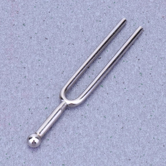 CIMAXIC Music Tuner Tuning Fork Black Metal 1Pcs for Musical Instrument