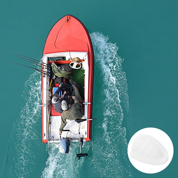 CIMAXIC 1Pack Boat Wire Cover in White Plastic for Marine Use and Cable Protection 3.4X2.8X0.8In