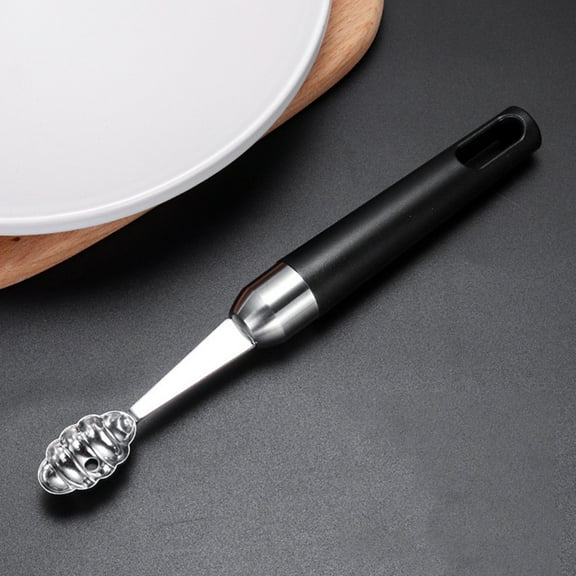 CIMAXIC 1Pack Stainless Steel Scoops Fruit Digging Tool for Restaurant