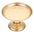 thumbnail image 1 of CIMAXIC 1Pack Golden Iron Candy Plate High Base Design for Various Occasions, 1 of 8