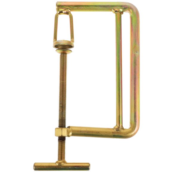 CIMAXIC 1Pack Golden Metal Motorcycle Valve Spring Compressor for Enthusiasts and Mechanics 7.9x5.1x0.4in