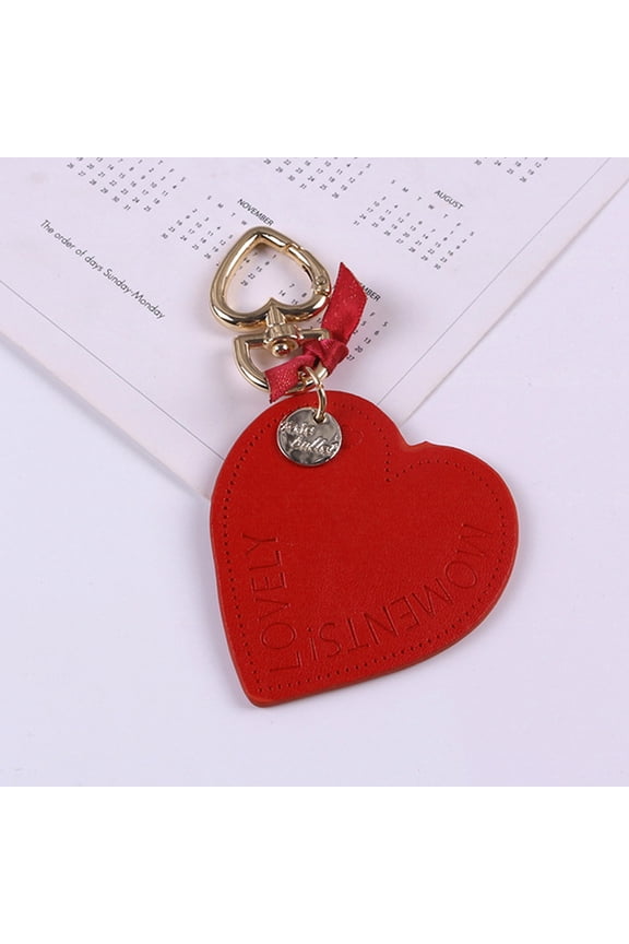 Premium Red Heart Pendant Key Chain for All Occasions