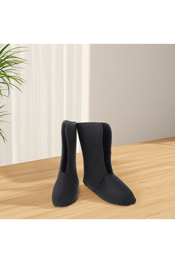 1Pair Removable Wool Boot Liner Socks Insulated Plush Insert for Rain Snow Boots