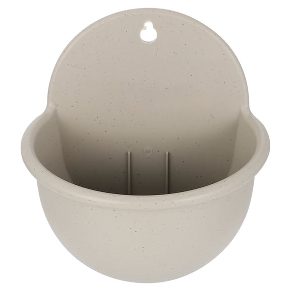 CIMAXIC Wall Mounted Flower Pot Simulated Pottery Style Home Wall Decoration 1Pc