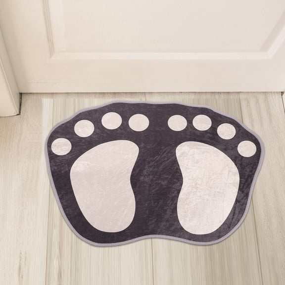 CIMAXIC Bath Rugs Non Slip Floor Mat Rubber 1Pack Quick Drying Decorative
