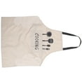 thumbnail image 1 of CIMAXIC Breathable PVC White Chef Cooking Apron with Multi-Pocket Design, 1 of 8