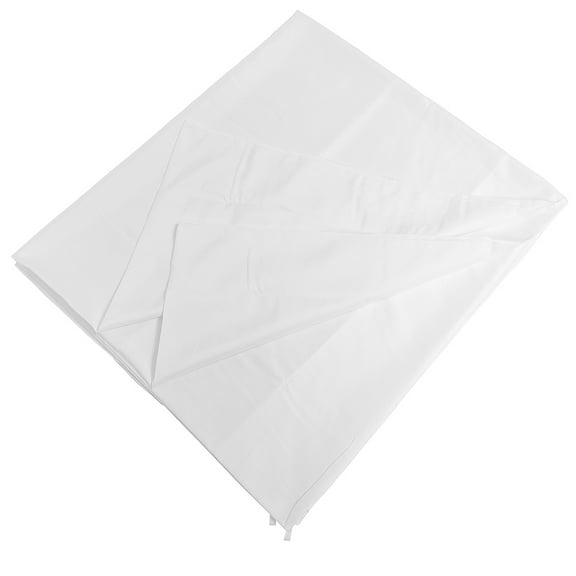 CIMAXIC 1Pc White Photo Background Cloth with Strong Washable Material for Banquet and Car Display