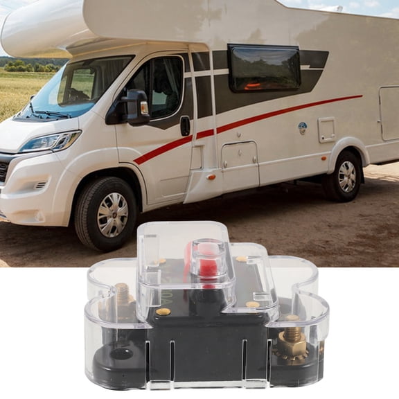 CIMAXIC Boat Power System Circuit Breaker Black Metal 1Pack