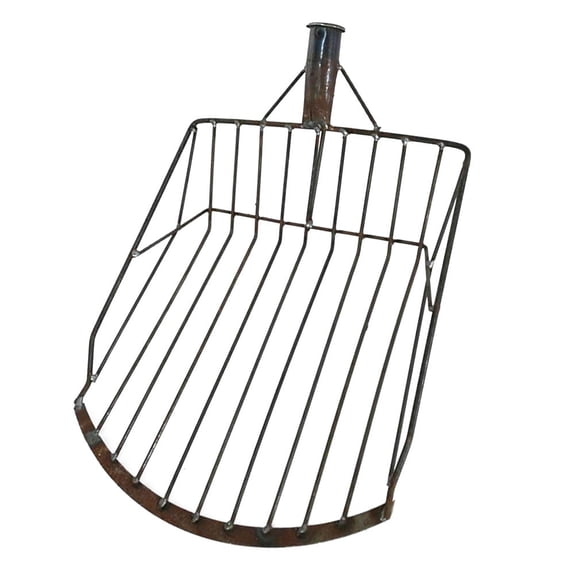 CIMAXIC 1Pc Household Silver Corn Shovel Lightweight Ergonomic Implement