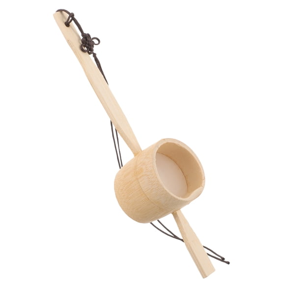 CIMAXIC Tea Filter Round Holes Bamboo Prevent Floating Solids Tea Lovers Office Use 1Pack