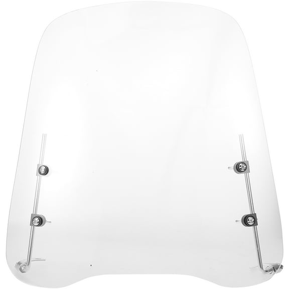 CIMAXIC Clear Polycarbonate Windscreen Fairing for Motorcycle - 1 Piece Windshield Accessory