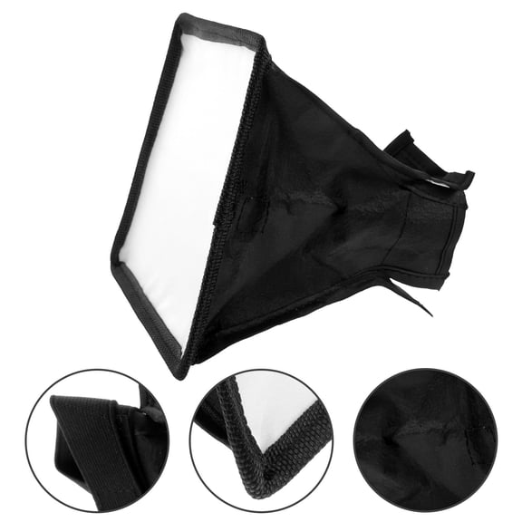CIMAXIC Portable Diffuser Softbox Black 1Set for Photographers and Light Diffusion