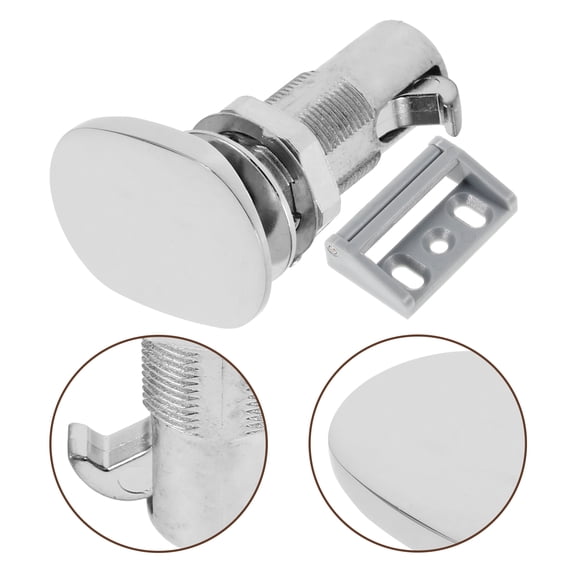 CIMAXIC 1Pcs RV Door Locks for Yacht Owners Zinc Alloy Practical Design 5.50X4.00X3.00CM