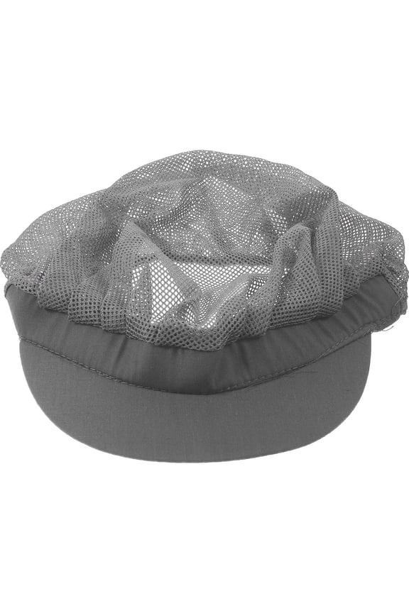 1Pcs Service Hat for Restaurant Grey Cotton Unisex Chef Hat with - Function