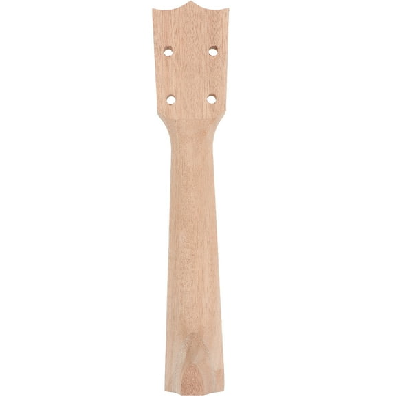 CIMAXIC Replacement Neck for Ukulele Ukulele Neck Natural Wood Beige 1Set 21 Inches Compatible