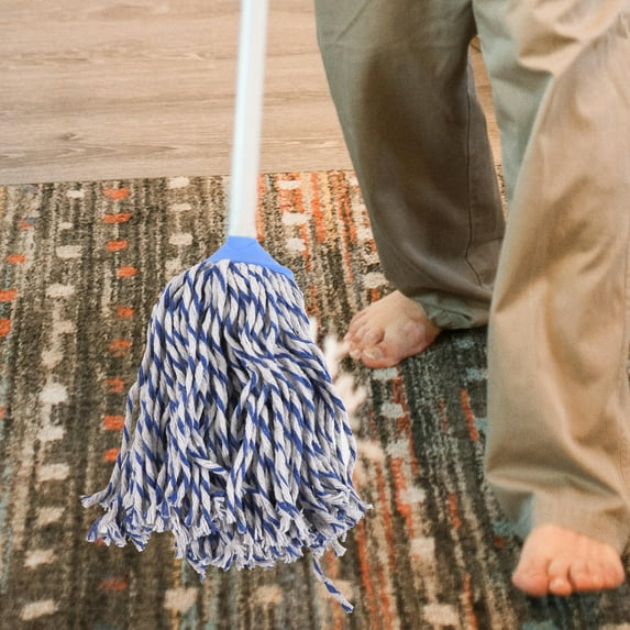 CIMAXIC Mop Heads Replacement Cleaning Plastic Lint-Free Floor Maintenance 1Pcs