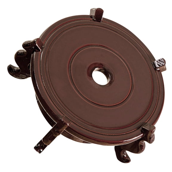 CIMAXIC Decorative Garden Stool Coffee Wood 1Set