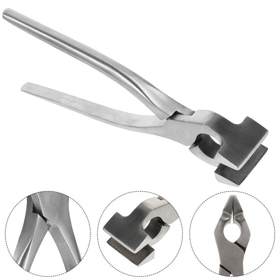 CIMAXIC 1Set Edge Pliers With Strong Biting Force For Leather Puller And Metal Leather Press Tool