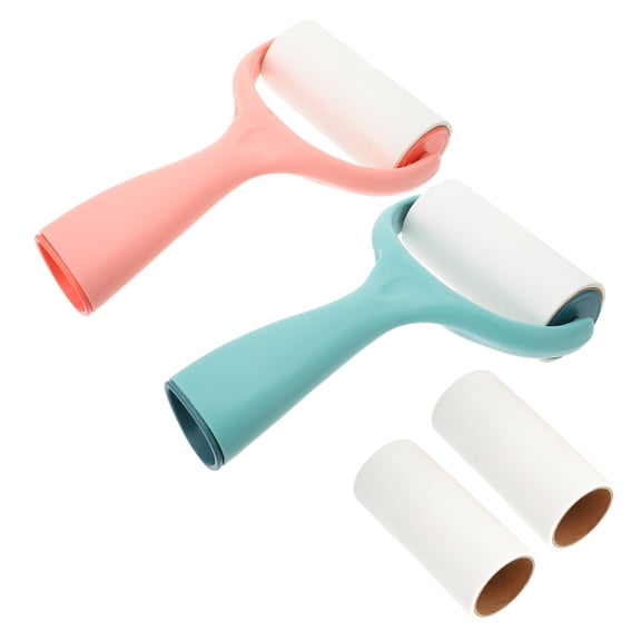 CIMAXIC 1Set Pet Hair Sticky Roller Clothes Lint Remover Easy to Carry Reusable Design