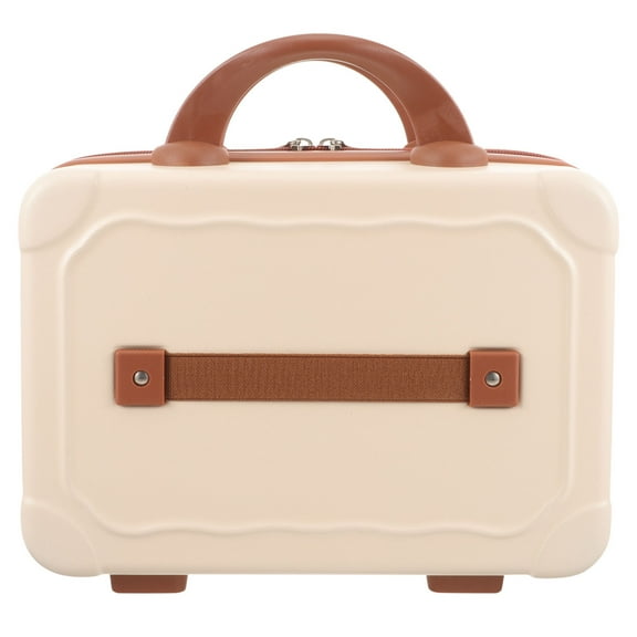 CIMAXIC Makeup Luggage Travel Use Abs Beige 1Pcs